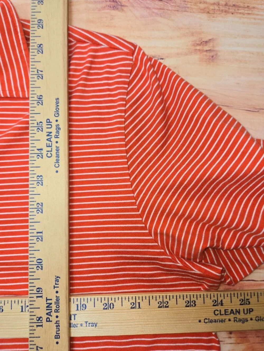 Polo Ralph Lauren Mens Orange Striped Polo Shirt XL